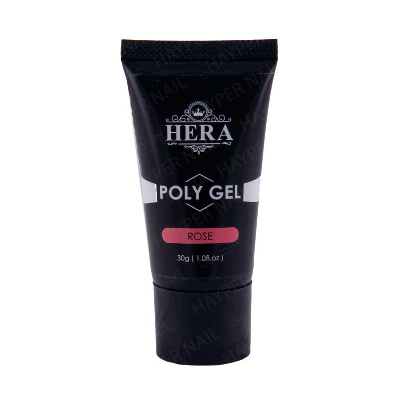 پلی ژل رز هرا 30 گرم Hera Poly Gel Rose