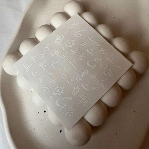 لنز ناخن کد M26 سفید