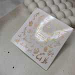 لنز ناخن کد M26 طلایی