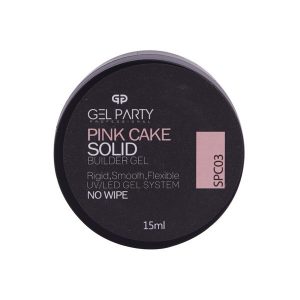 بیلدر ژل سالید ژل پارتی نچرال 15 گرم Pink Cake Solid