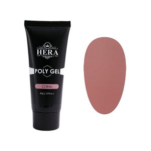 پلی ژل هلویی پررنگ هرا 60 گرم Hera Poly Gel Coral