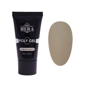 پلی ژل زرد آلو شاین هرا 30 گرم Hera Poly Gel Sparkling Apricot