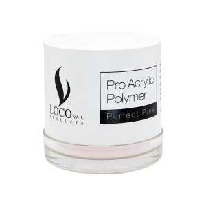 پودر کاشت ناخن لوکو نچرال 42 گرم Loco Pro Acrylic Polymer Perfect Pink