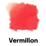 قرص تکی آبرنگ Vermilion پاپایا 200C