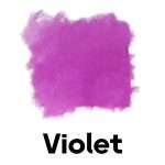 قرص تکی آبرنگ Violet پاپایا 2583C