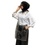 پیشبند استادکار شیشه‌ای جیب‌دار